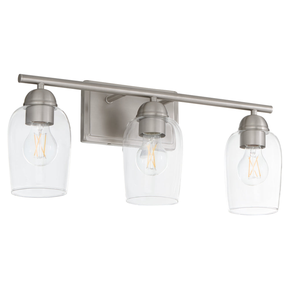 Wallinger 3-light Bath Vanity Light Satin Nickel