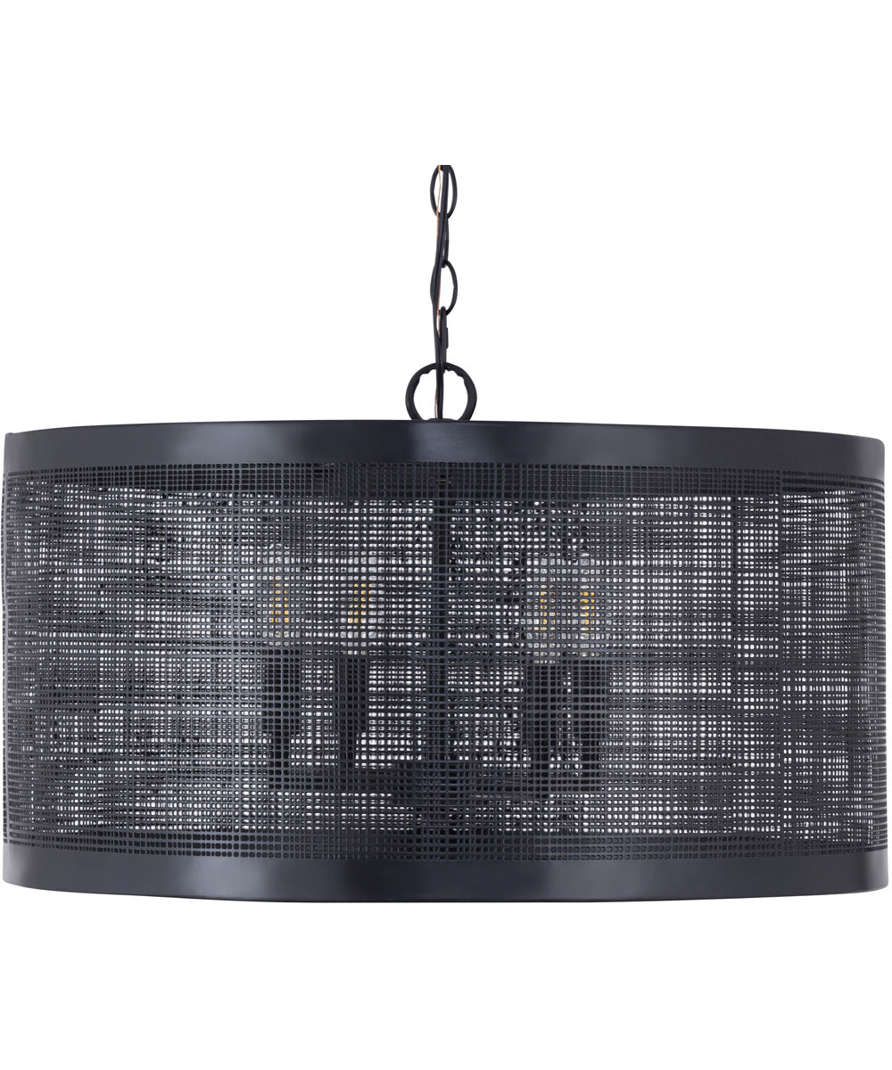 Hatcher 24 inch 4-Light Pendant Black