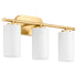 Belinder 3-light Bath Vanity Light Aged Brass