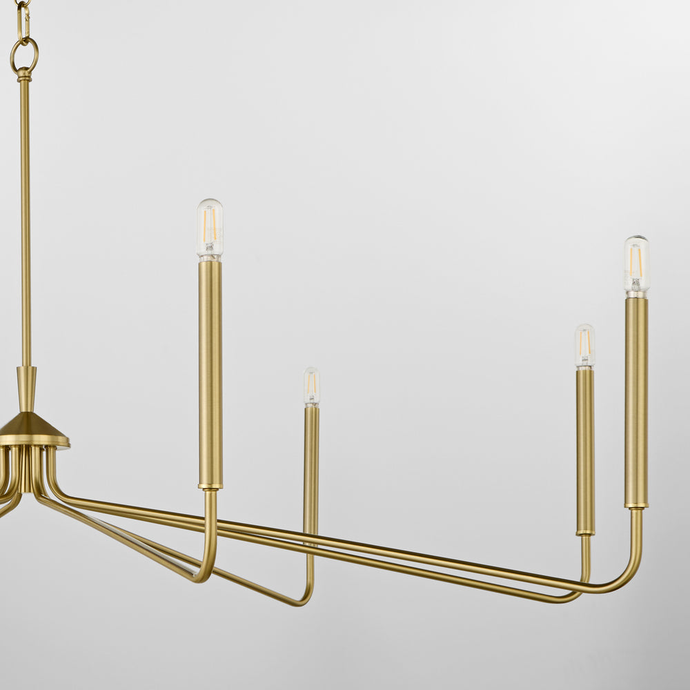 Providence 8-light Chandelier Aged Brass