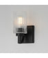 Rigata 1-Light Wall Sconce Black