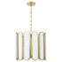 Belleview 4-light Pendant Aged Brass