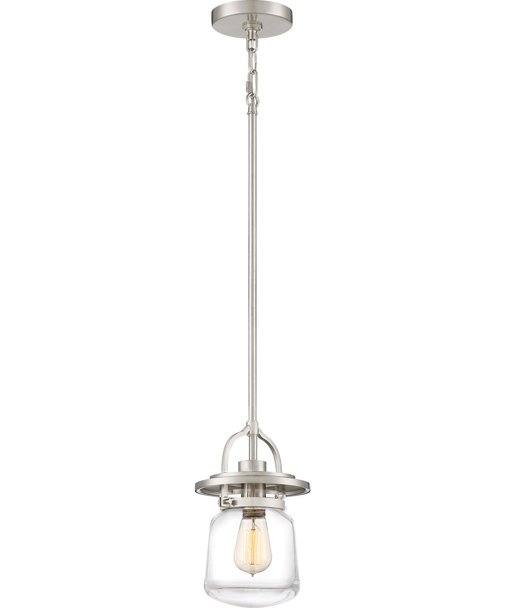 LaSalle Small 1-light Mini Pendant Brushed Nickel