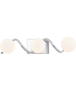 Essence 3-light Bath Light Polished Chrome