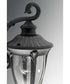 Meridian 3-Light Post Lantern Textured Black