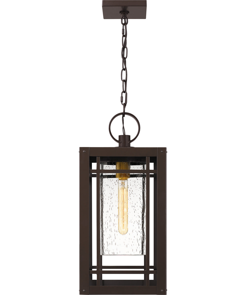 Pelham Large 1-light Outdoor Pendant Light Western Bronze