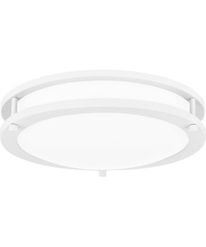 Euclid  Semi Flush Mount White Lustre