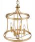 Noura 15.5'' Wide 4-Light Pendant - Champagne Gold