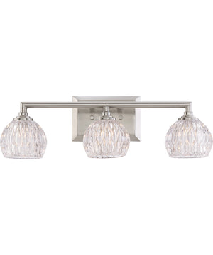 Serena Large 3-light Bath Light Brushed Nickel