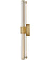 Georgette LED-Light Medium LED Vanity in Lacquered Brass