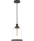 Leo Small 1-light Mini Pendant Old Bronze