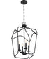 Somerville 4-light Pendant Matte Black