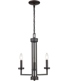 West End 3-Light Chandelier Oil Rubbed Bronze