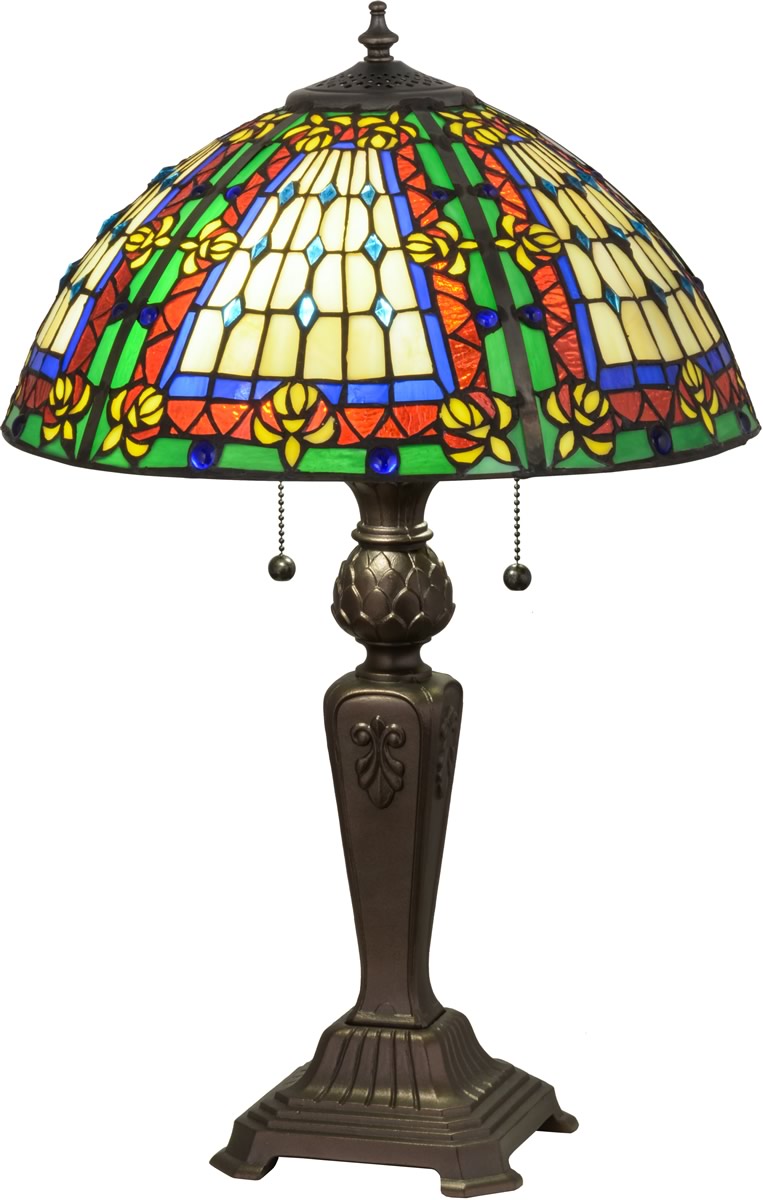 25"H Fleur-de-lis Table Lamp