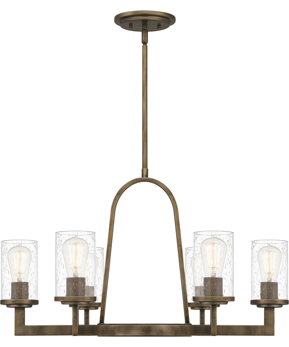 Antonin 6-light Chandelier Statuary Bronze