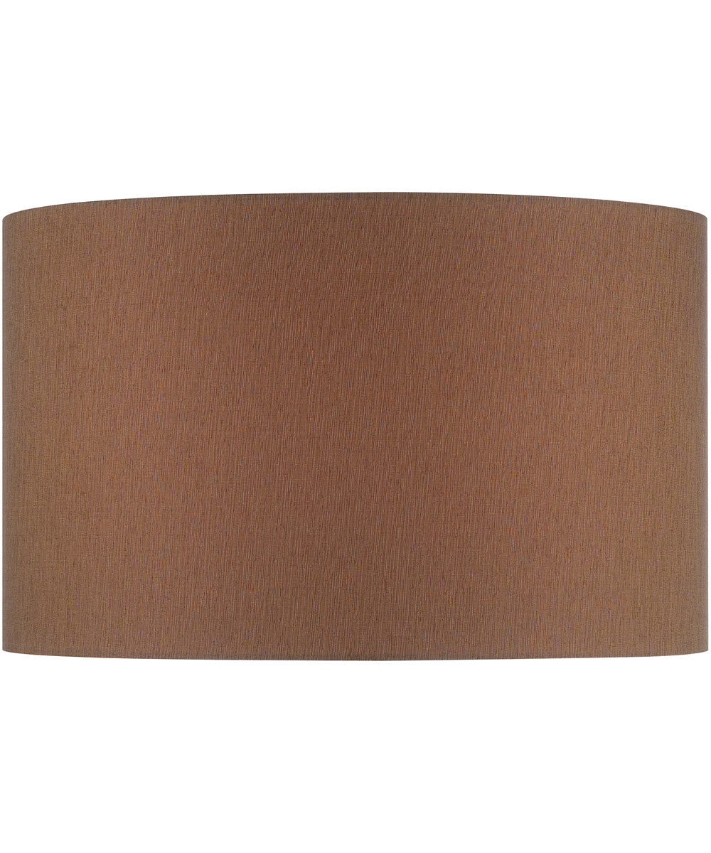 Lamp Shade Drum Fabric Shade - 16"Tx16"Bx10"H