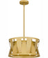 Quoizel Pendant Large 3-light Pendant Soft Gold