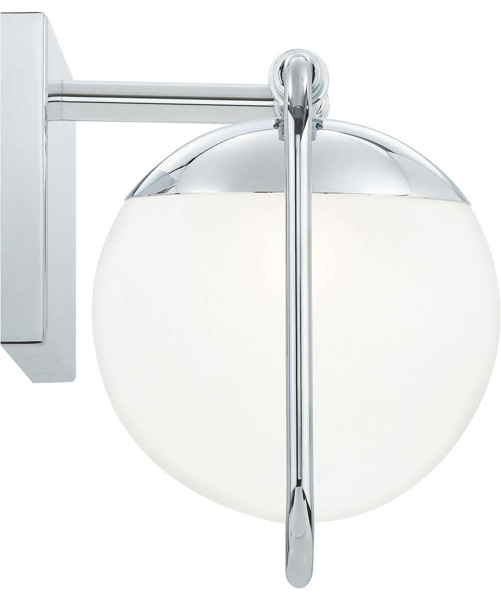 Padgett Medium 2-light Bath Light Polished Chrome