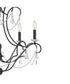 Bray 5-light Chandelier Earth Black