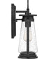 Sutton Medium 1-light Outdoor Wall Light Speckled Black