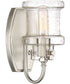 Danbury Small 1-light Wall Sconce Brushed Nickel