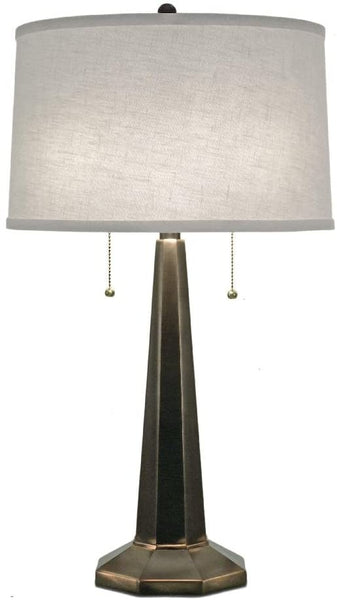 Stiffel Lamps 27H 3 Way Table Lamp Oxidized Bronze TL-N8433-OB