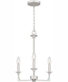 Prescott 3-light Chandelier Brushed Nickel