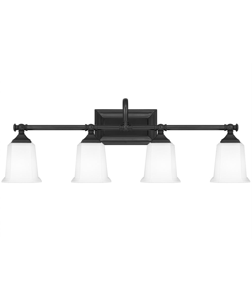 Nicholas Extra Large 4-light Bath Light Earth Black