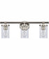 Burrow 22'' Wide 3-Light Vanity-Light - Polished Nickel