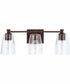 Myles 3-Light Vanity Bronze