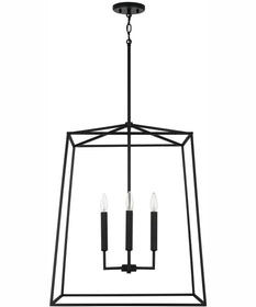 Thea 4-Light Foyer Matte Black