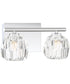 Regalia Medium 2-light Bath Light Polished Chrome