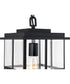 Mulligan Medium 1-light Outdoor Pendant Light Matte Black