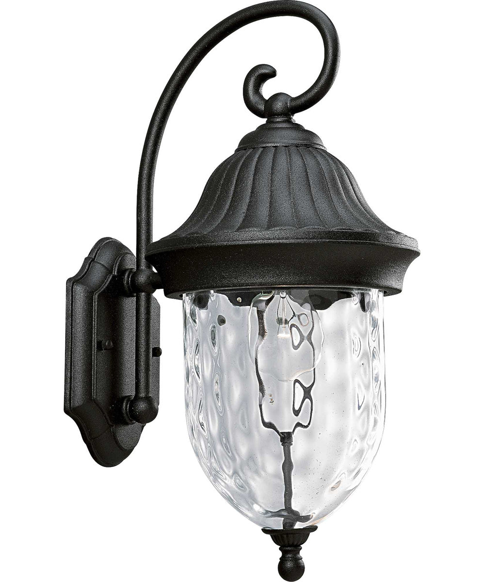 Coventry 1-Light Wall Lantern Textured Black