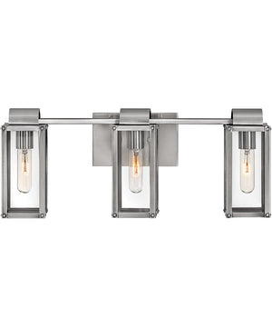 Sag Harbor 3-Light Three Light Vanity in Polished Antique Nickel