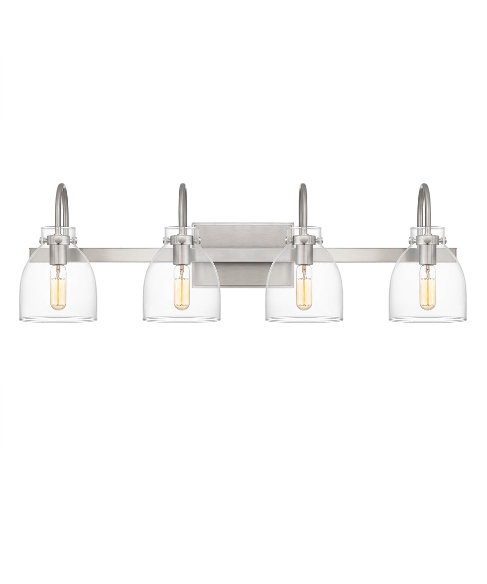 Atmore Extra Large 4-light Bath Light Brushed Nickel