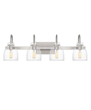 Atmore Extra Large 4-light Bath Light Brushed Nickel