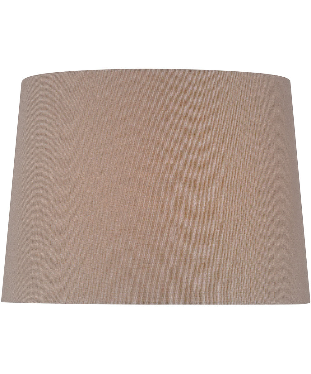 Lamp Shade Drum Fabric Shade - 14"Tx16"Bx12"Sl