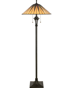 Gotham Medium 2-light Floor Lamp Vintage Bronze