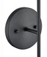 Milla 20'' High 1-Light Sconce - Charcoal Black