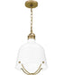 Adlington Small 1-light Mini Pendant Weathered Brass