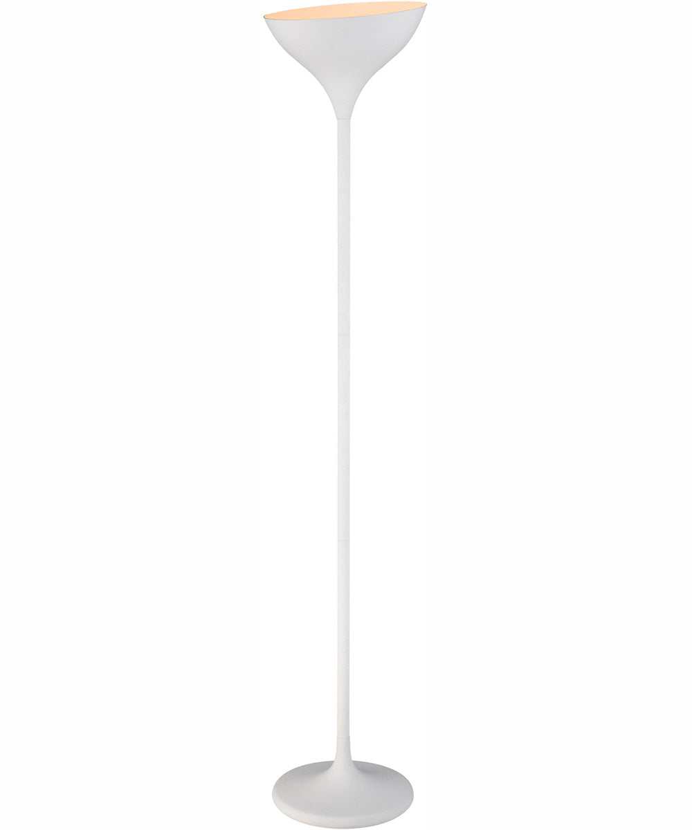 To a Tee 64'' High 1-Light Floor Lamp - Dry White