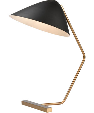 Vance Table Lamp Brass/Black