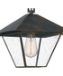 Corporal Large 1-light Outdoor Pendant Light Industrial Bronze