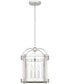 McPherson 3-light Pendant Polished Nickel