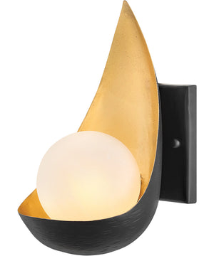 Ren 1-Light Single Light Sconce in Black*