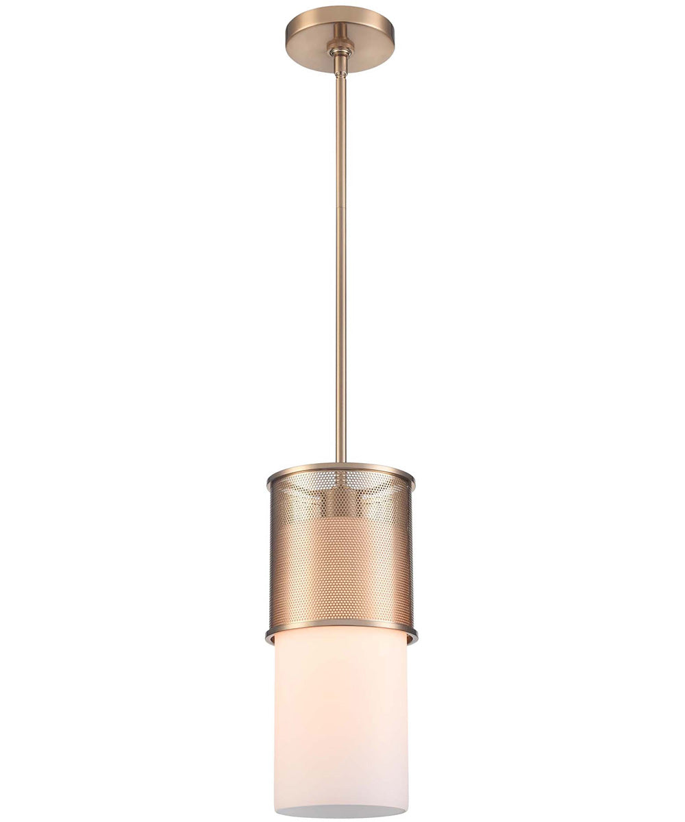 Esteem 6'' Wide 1-Light Mini Pendant - Aged Brass