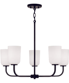 Lawson 5-Light Chandelier Matte Black