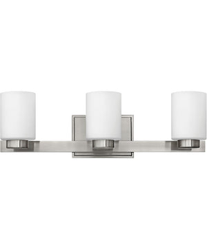 Miley 3-Light LED Vanity in Brushed Nickel