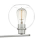 Pruitt Large 3-light Bath Light Brushed Nickel